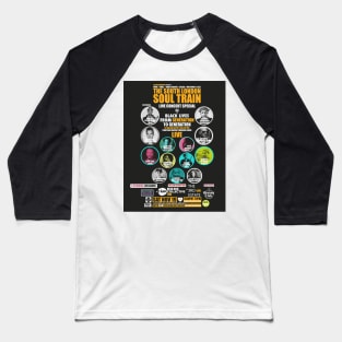 POSTER - THE SOUTH LONDON - SOUL TRAIN Baseball T-Shirt